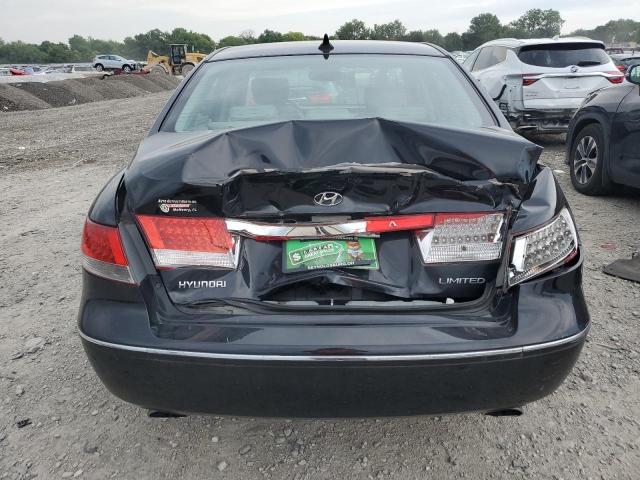 KMHFC46F49A358399 - 2009 HYUNDAI AZERA SE BLACK photo 6