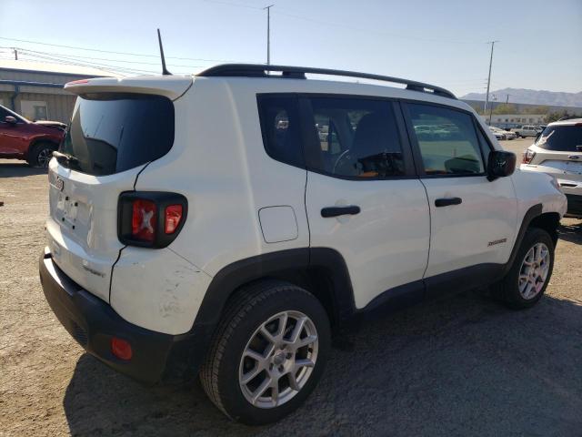 ZACNJBAB2KPK69643 - 2019 JEEP RENEGADE SPORT WHITE photo 3