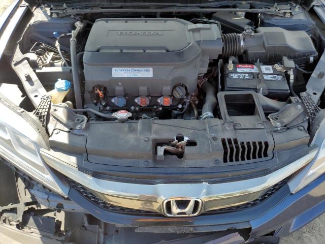 1HGCT2B88GA001731 - 2016 HONDA ACCORD EXL BLUE photo 11