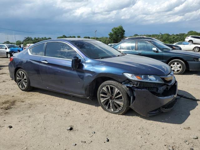 1HGCT2B88GA001731 - 2016 HONDA ACCORD EXL BLUE photo 4