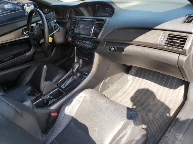 1HGCT2B88GA001731 - 2016 HONDA ACCORD EXL BLUE photo 8