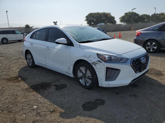 KMHC65LC3MU258036 - 2021 HYUNDAI IONIQ BLUE WHITE photo 4