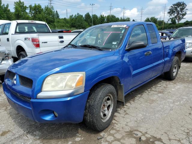 1Z7HC22K77S155846 - 2007 MITSUBISHI RAIDER LS BLUE photo 1