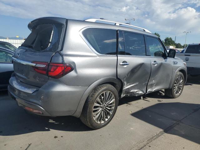 JN8AZ2NF3J9664121 - 2018 INFINITI QX80 BASE SILVER photo 3