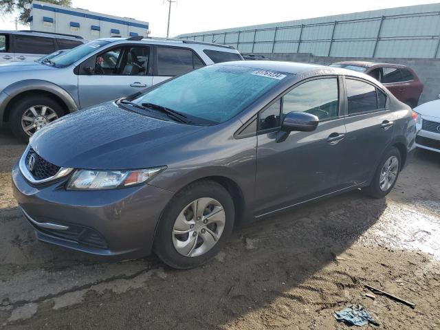 19XFB2E55FE060229 - 2015 HONDA CIVIC LX GRAY photo 1