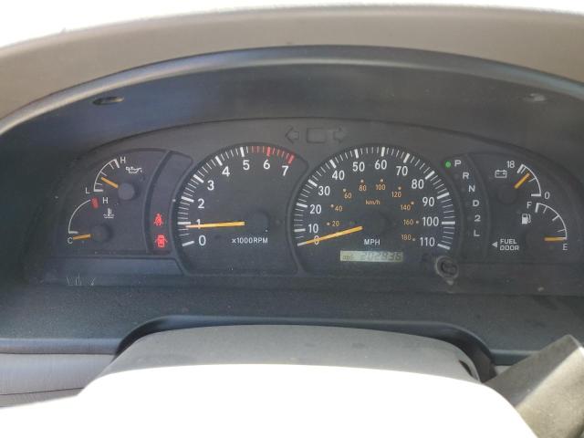 5TBRT34102S315540 - 2002 TOYOTA TUNDRA ACCESS CAB ნაცრისფერი ფოტო 9