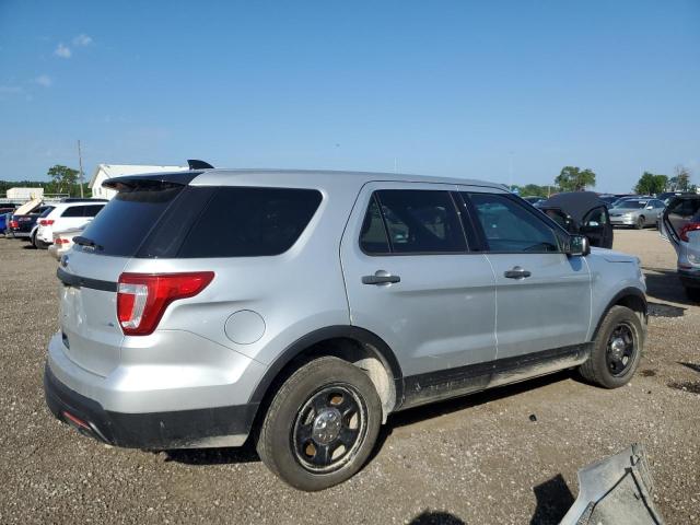 1FM5K8AR3HGC78336 - 2017 FORD EXPLORER POLICE INTERCEPTOR SILVER photo 3