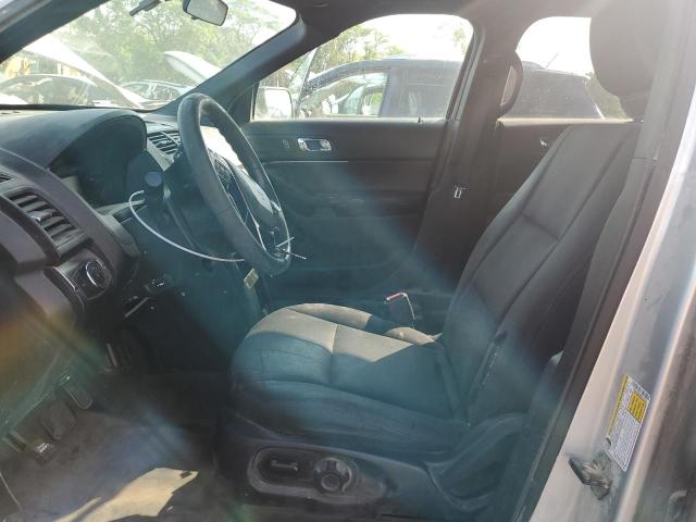 1FM5K8AR3HGC78336 - 2017 FORD EXPLORER POLICE INTERCEPTOR SILVER photo 7