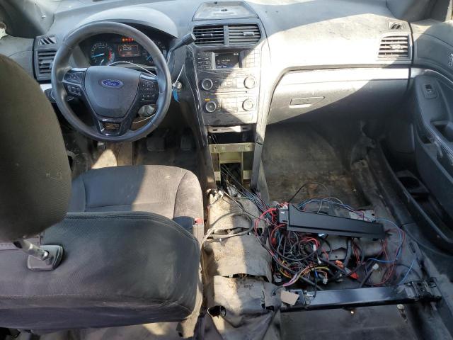 1FM5K8AR3HGC78336 - 2017 FORD EXPLORER POLICE INTERCEPTOR SILVER photo 8