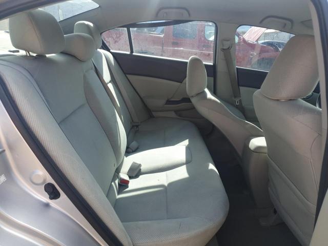 2HGFB2F53CH609359 - 2012 HONDA CIVIC LX SILVER photo 10