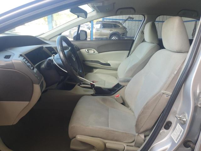 2HGFB2F53CH609359 - 2012 HONDA CIVIC LX SILVER photo 7