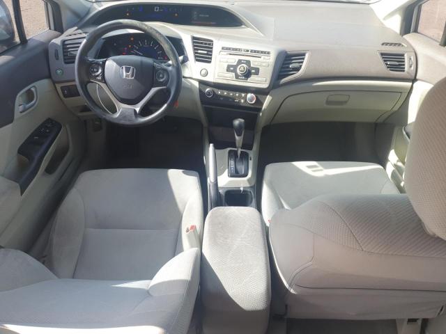 2HGFB2F53CH609359 - 2012 HONDA CIVIC LX SILVER photo 8