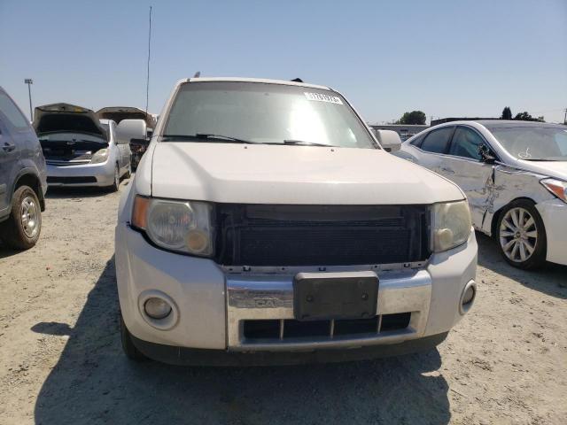 1FMCU49399KA58997 - 2009 FORD ESCAPE HYBRID WHITE photo 5