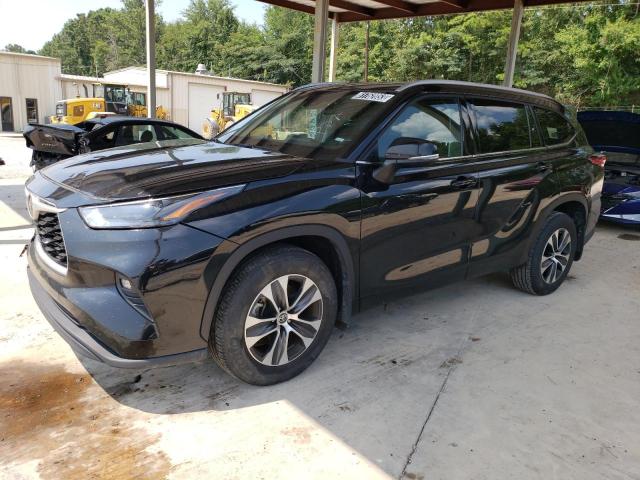 5TDGZRBH4NS563505 - 2022 TOYOTA HIGHLANDER XLE Qara foto 1