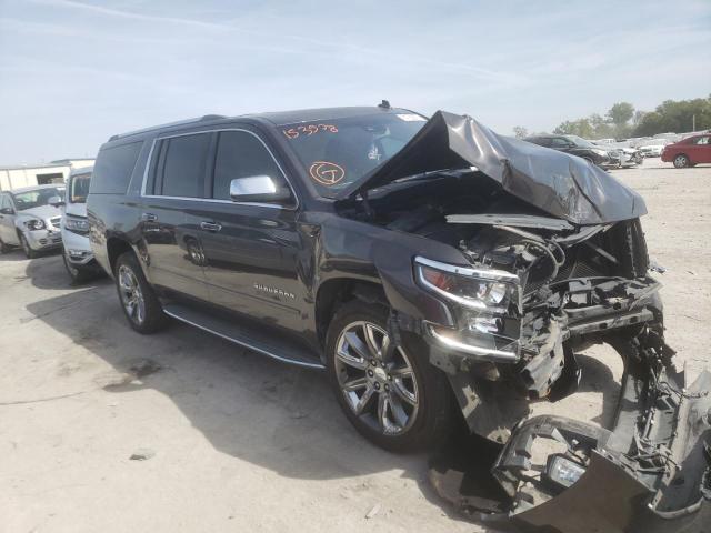 1GNSKKKC6FR153578 - 2015 CHEVROLET SUBURBAN K1500 LTZ BLACK photo 1