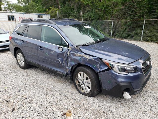 4S4BSAFC1J3308297 - 2018 SUBARU OUTBACK 2.5I PREMIUM BLUE photo 4