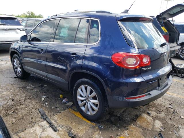 WVGAV7AX2BW517659 - 2011 VOLKSWAGEN TIGUAN S BLUE photo 2