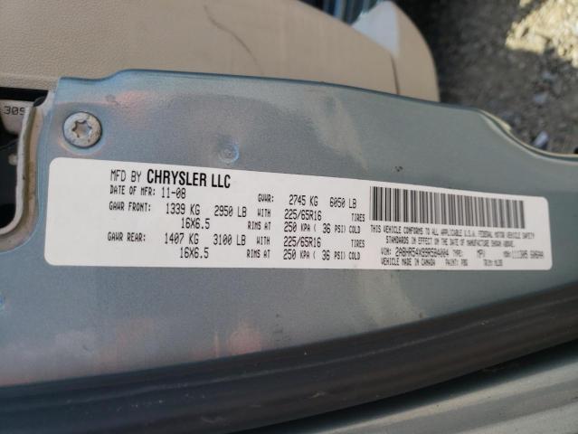 2A8HR54X99R584004 - 2009 CHRYSLER TOWN & COU TOURING Mavi foto 13