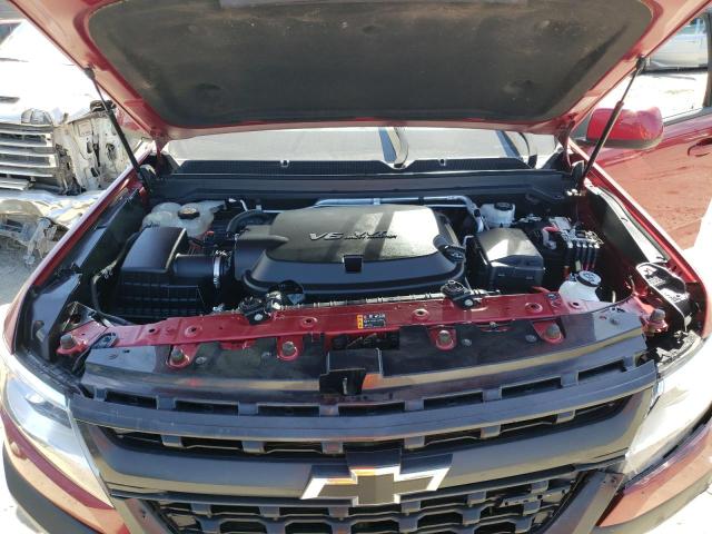 1GCGTEEN4K1267937 - 2019 CHEVROLET COLORADO ZR2 RED photo 11