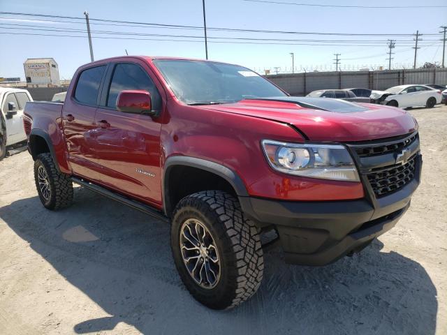 1GCGTEEN4K1267937 - 2019 CHEVROLET COLORADO ZR2 RED photo 4