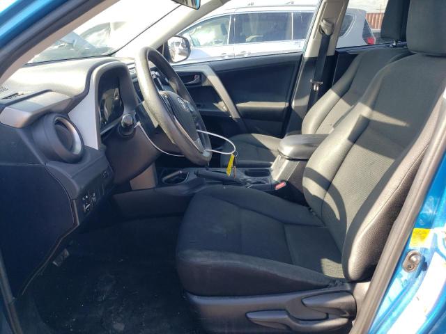 2T3BFREV5GW515517 - 2016 TOYOTA RAV4 LE BLUE photo 7