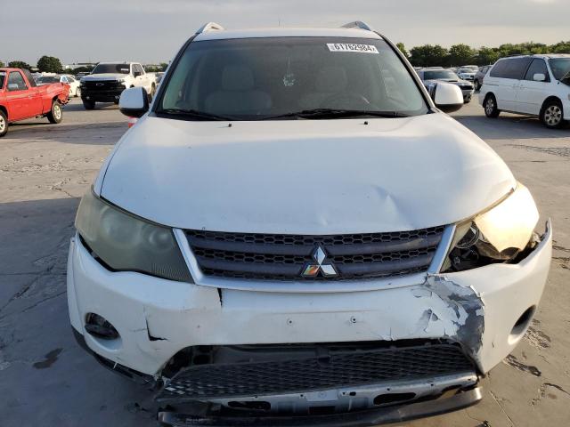 JA4LS31WX9Z010565 - 2009 MITSUBISHI OUTLANDER SE WHITE photo 5