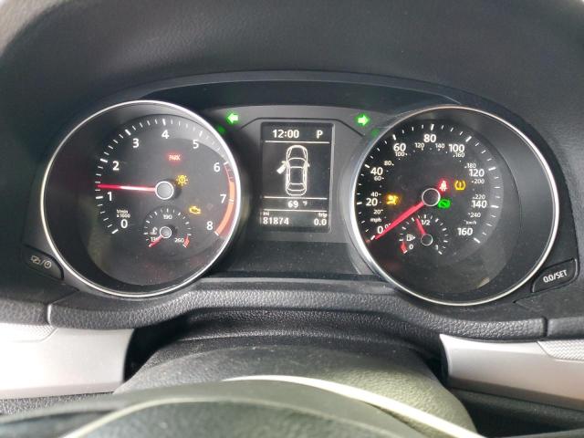 1VWAT7A37HC072558 - 2017 VOLKSWAGEN PASSAT S BLACK photo 9