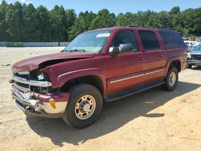 3GNGC26G75G285067 - 2005 CHEVROLET SUBURBAN C2500 RED photo 1