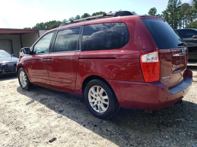 KNDMB233176166306 - 2007 KIA SEDONA EX RED photo 2