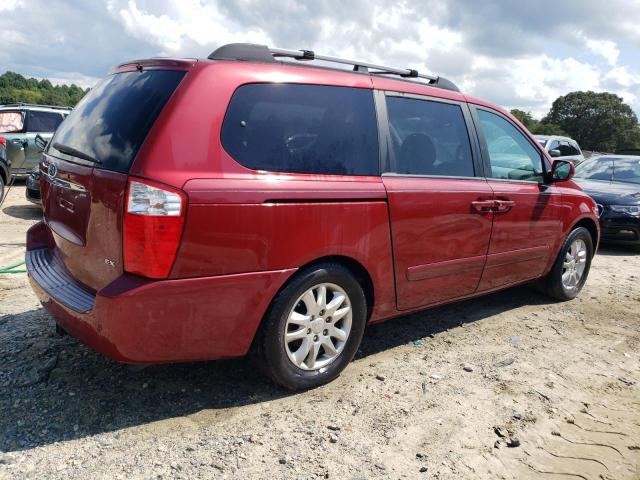 KNDMB233176166306 - 2007 KIA SEDONA EX RED photo 3