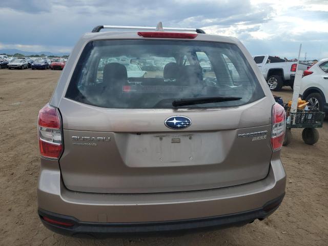 JF2SJAAC9GG432741 - 2016 SUBARU FORESTER 2.5I TAN photo 6