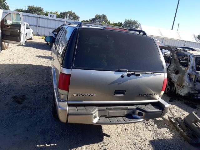 1GNCS13W612146106 - 2001 CHEVROLET BLAZER TAN photo 6