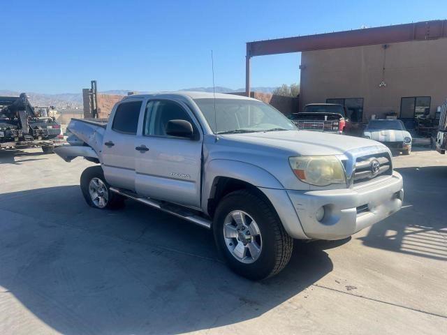 5TEJU62N96Z197960 - 2006 TOYOTA TACOMA DOUBLE CAB PRERUNNER SILVER photo 1