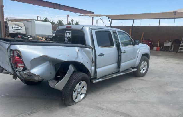 5TEJU62N96Z197960 - 2006 TOYOTA TACOMA DOUBLE CAB PRERUNNER SILVER photo 4