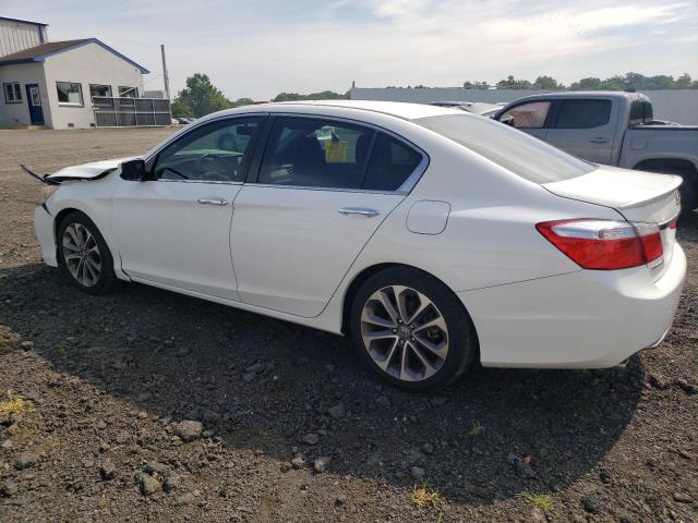 1HGCR2F51FA258131 - 2015 HONDA ACCORD SPORT WHITE photo 2