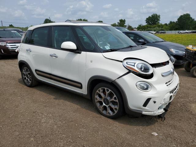 ZFBCFADH1EZ009085 - 2014 FIAT 500L TREKKING WHITE photo 4