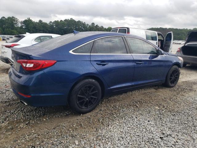 5NPE24AF4HH492332 - 2017 HYUNDAI SONATA SE BLUE photo 3