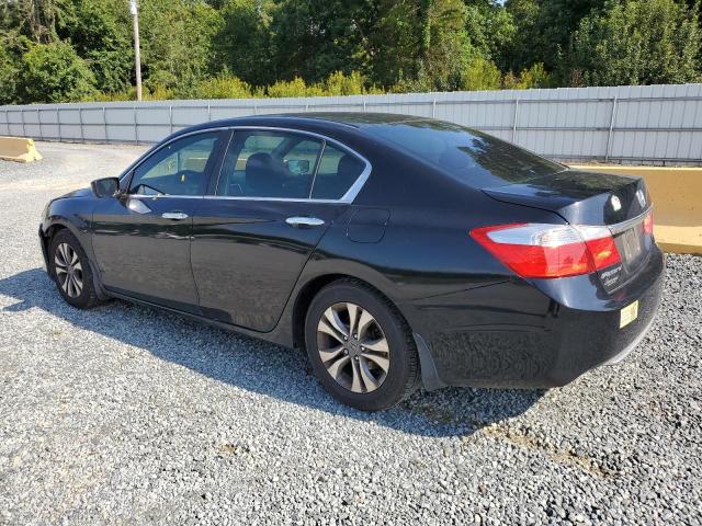 1HGCR2F37FA079378 - 2015 HONDA ACCORD LX BLACK photo 2