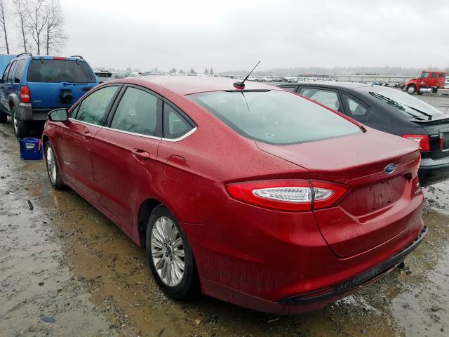 3FA6P0LU1ER204047 - 2014 FORD FUSION SE HYBRID  photo 3