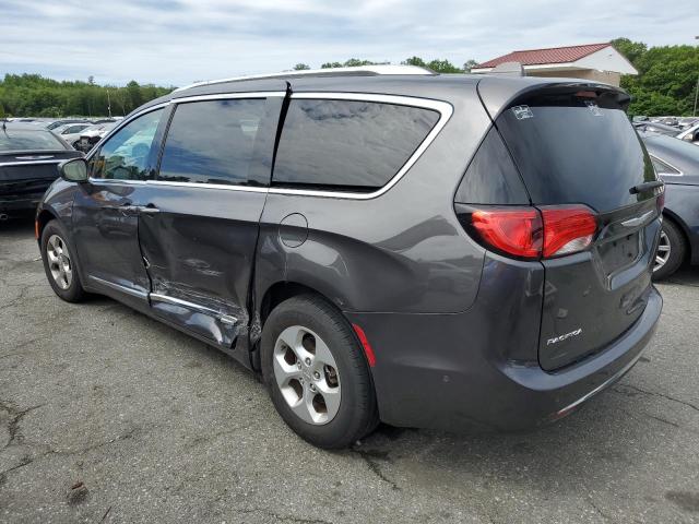 2C4RC1EG3HR519376 - 2017 CHRYSLER PACIFICA TOURING L PLUS GRAY photo 2