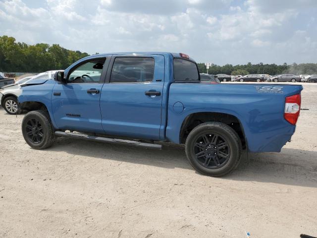 5TFDW5F16KX790914 - 2019 TOYOTA TUNDRA CREWMAX SR5 BLUE photo 2