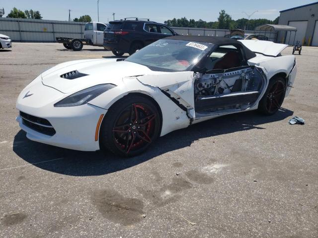 1G1YF3D7XG5109890 - 2016 CHEVROLET CORVETTE STINGRAY 3LT WHITE photo 1