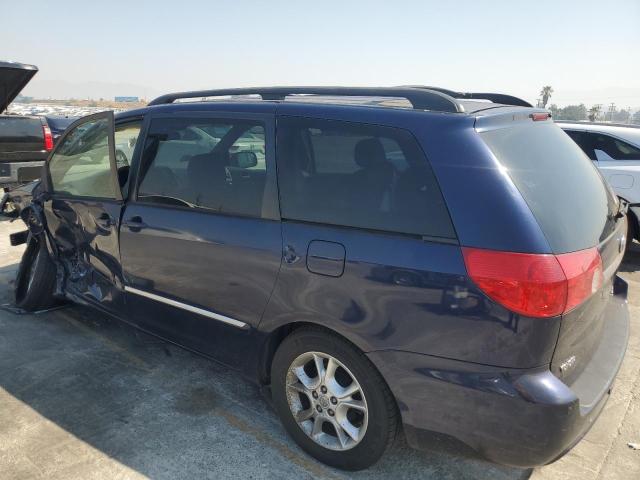 5TDZA22C06S487312 - 2006 TOYOTA SIENNA XLE BLUE photo 2