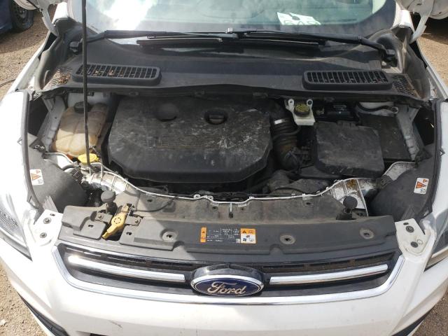 1FMCU0J98DUC69968 - 2013 FORD ESCAPE TITANIUM WHITE photo 11