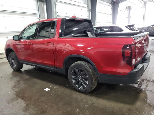 5FPYK3F13MB011829 - 2021 HONDA RIDGELINE SPORT RED photo 2