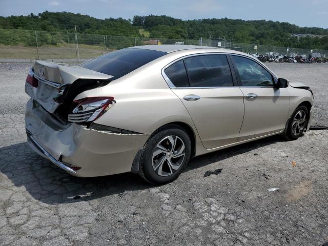 1HGCR2F32HA002064 - 2017 HONDA ACCORD LX BEIGE photo 3