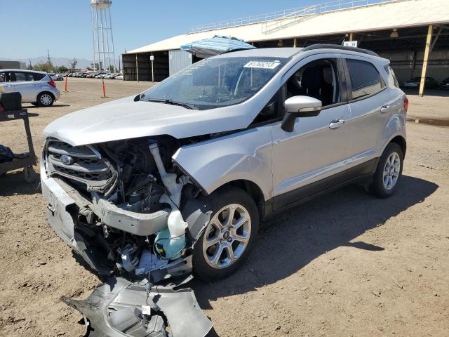 MAJ3P1TE0JC199739 - 2018 FORD ECOSPORT SE GRAY photo 1