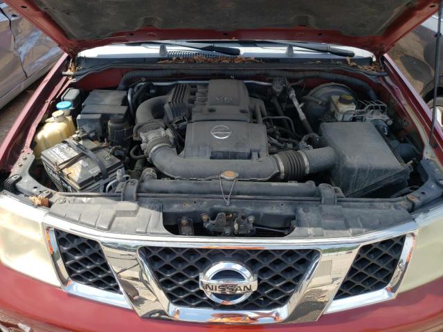 5N1AR18W87C615523 - 2007 NISSAN PATHFINDER LE RED photo 11