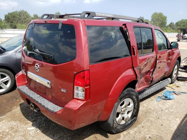 5N1AR18W87C615523 - 2007 NISSAN PATHFINDER LE RED photo 3