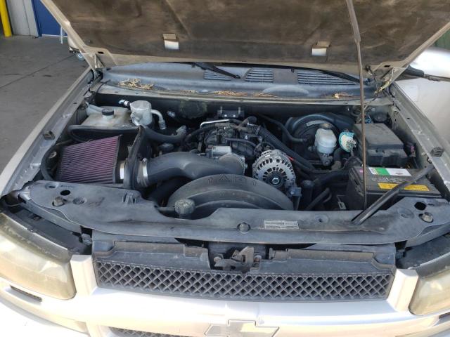 1GNES13H282115746 - 2008 CHEVROLET TRAILBLAZE SS SILVER photo 11